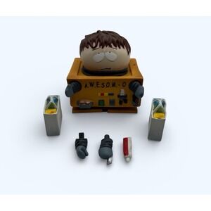 2006 Mezco South Park A.W.E.S.O.M.-O Action Figure Cartman INCOMPLETE